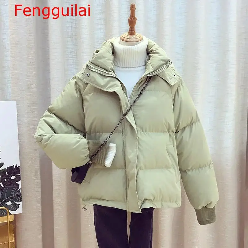 Women Coat 2019 Winter Chic Short Padded Female Cotton-padded Clothes Wind Break Down Cotton-padded Warm Jacket
Women Coat 2019 Winter Chic Short Padded Female Cotton-padded Clothes Wind Break Down Cotton-padded Warm Jacket