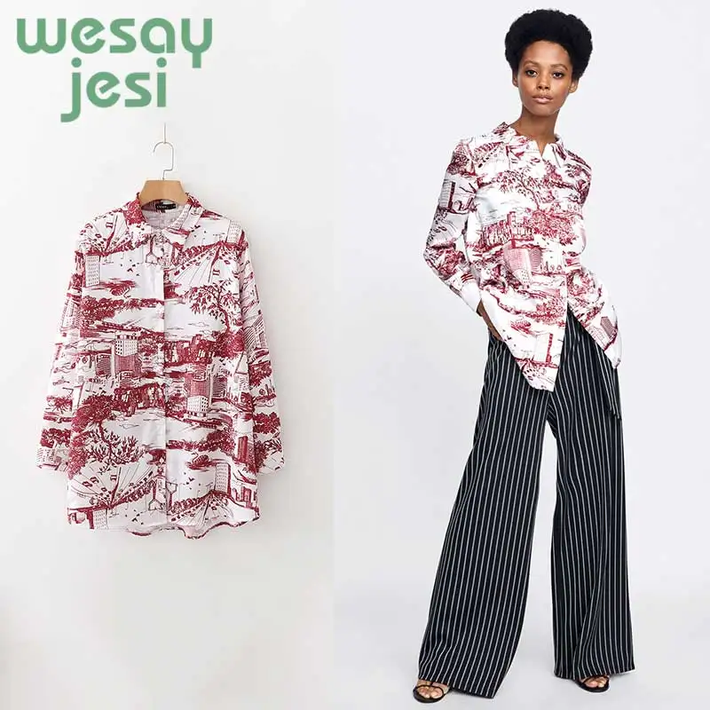 Casual Womens Long Sleeve Shirts Clothes 2019 new Fashion Autumn Winter Street Wear Female Long Harajuku Blouses tops
Casual Womens Long Sleeve Shirts Clothes 2019 new Fashion Autumn Winter Street Wear Female Long Harajuku Blouses tops