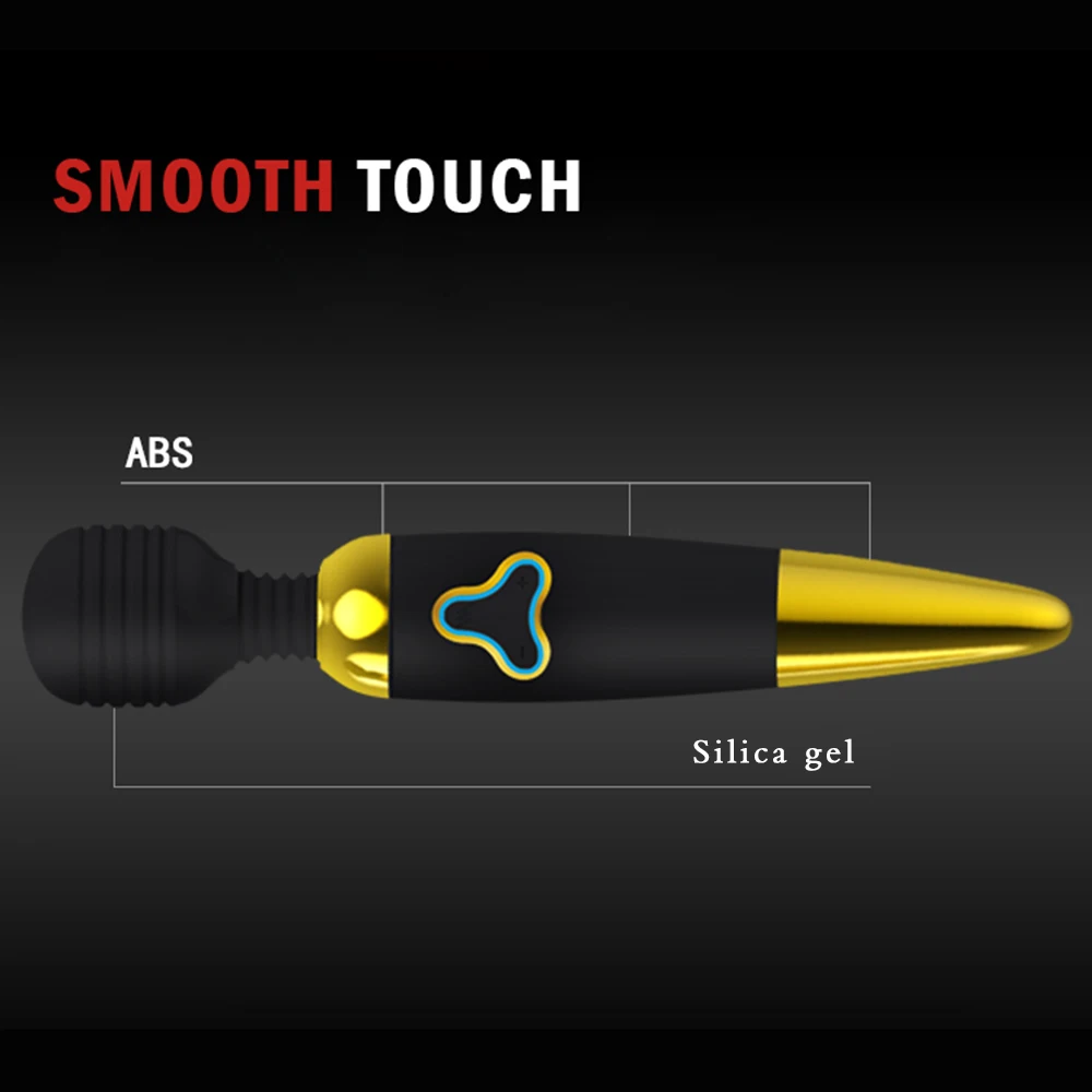 7 Speeds Vibrating Massage Stick for Vaginal Clitoral Anal Stimulating Powerful Motor Vibrators For Women Masturbation Sex Toys