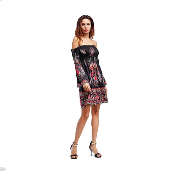 2019 Bohemian Elegant Women Summer Spring Dress Boho Off Shoulder Beach Tunic Dresses Sundress European Sexy Vestidos
2019 Bohemian Elegant Women Summer Spring Dress Boho Off Shoulder Beach Tunic Dresses Sundress European Sexy Vestidos