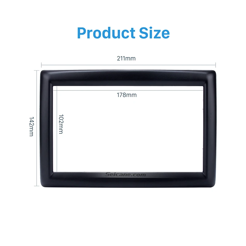 Seicane 2 Din Car Radio Frame Fascia For 2009 Suzuki Swift 173*98/178*100/178*102mm Refitting Trim Kit
Seicane 2 Din Car Radio Frame Fascia For 2009 Suzuki Swift 173*98/178*100/178*102mm Refitting Trim Kit