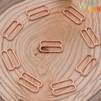 Wholesale 3000pieces Rose gold adjustment sliders of various sizes for bra production
Wholesale 3000pieces Rose gold adjustment sliders of various sizes for bra production