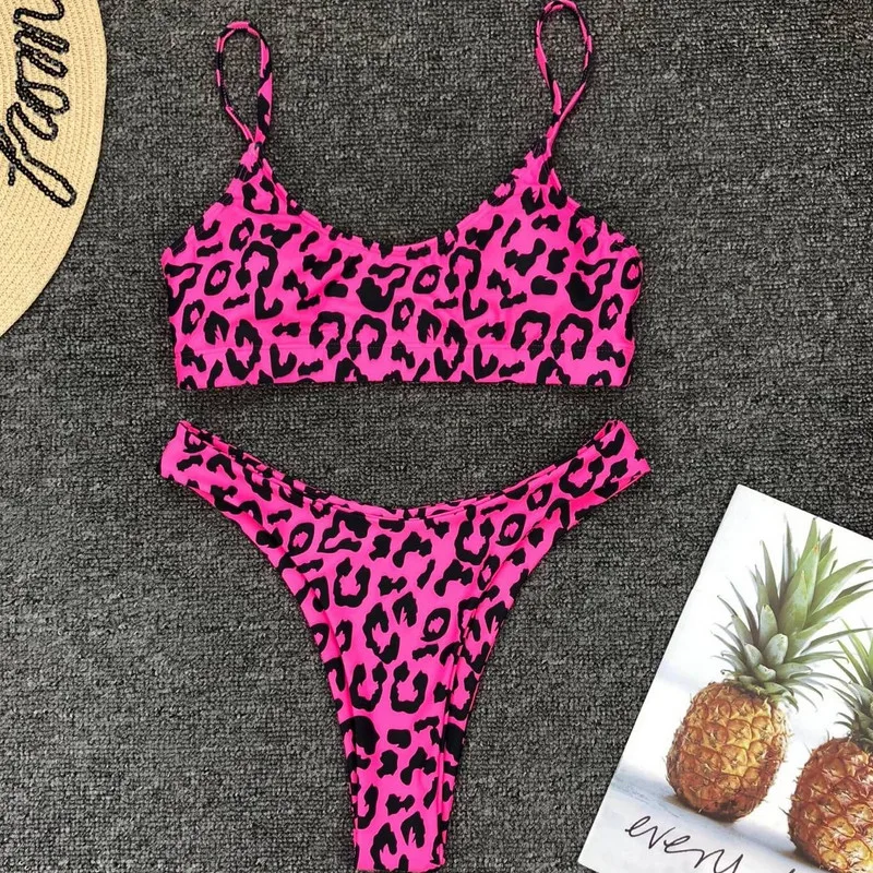 Bikini 2019 Women Push Up Leopard Bikini Set Bra Padded Strapless Swimwear Bandage Lady Swimsuit Bathing Suit
Bikini 2019 Women Push Up Leopard Bikini Set Bra Padded Strapless Swimwear Bandage Lady Swimsuit Bathing Suit