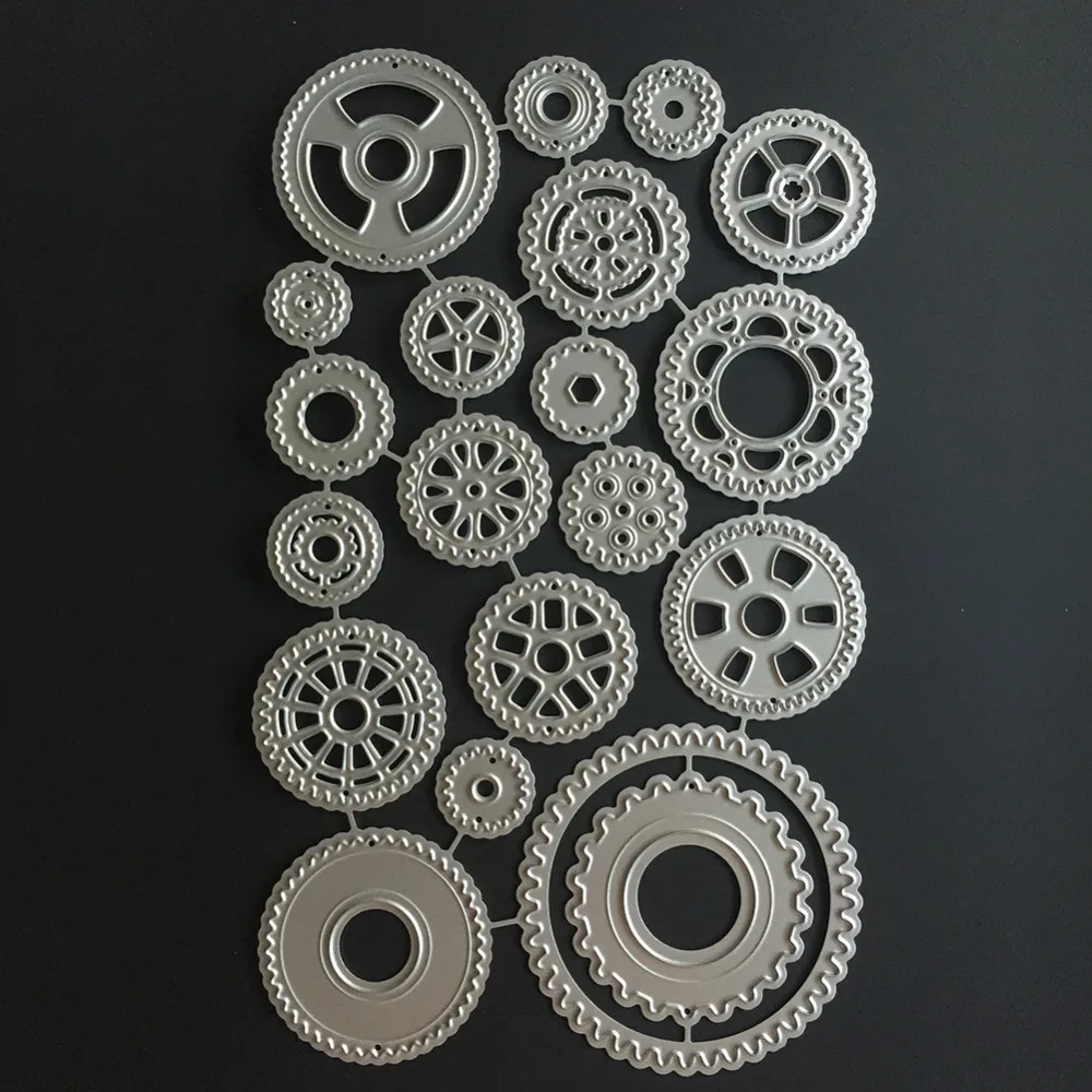 HamyHo Metal Steel Cutting Dies Gear set Frame Stencil For Crafts DIY Scrapbooking Paper/photo Cards Embossing Dies
HamyHo Metal Steel Cutting Dies Gear set Frame Stencil For Crafts DIY Scrapbooking Paper/photo Cards Embossing Dies