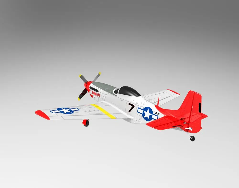volantex rc mustang p51d