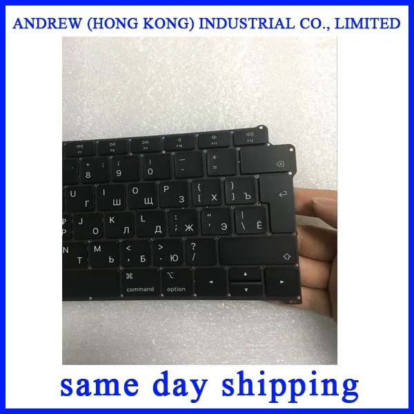 Original New A1932 Keyboard for Apple Macbook Air Retina 13'' A1932 Keyboard Russian RU Standard 2018 Years with Big Enter Keys
Original New A1932 Keyboard for Apple Macbook Air Retina 13'' A1932 Keyboard Russian RU Standard 2018 Years with Big Enter Keys