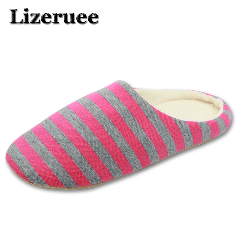 Striped Soft Bottom Home Slippers Cotton Warm Shoes Women Indoor Floor Slippers Non-slips Shoes For Bedroom House HS313
Striped Soft Bottom Home Slippers Cotton Warm Shoes Women Indoor Floor Slippers Non-slips Shoes For Bedroom House HS313