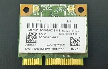 SSEA Wholesale NEW WIFI BT Bluetooth 3.0 Wireless Card for Atheros QCWB335 QCA9565 Half Mini PCI-E 802.11N
SSEA Wholesale NEW WIFI BT Bluetooth 3.0 Wireless Card for Atheros QCWB335 QCA9565 Half Mini PCI-E 802.11N