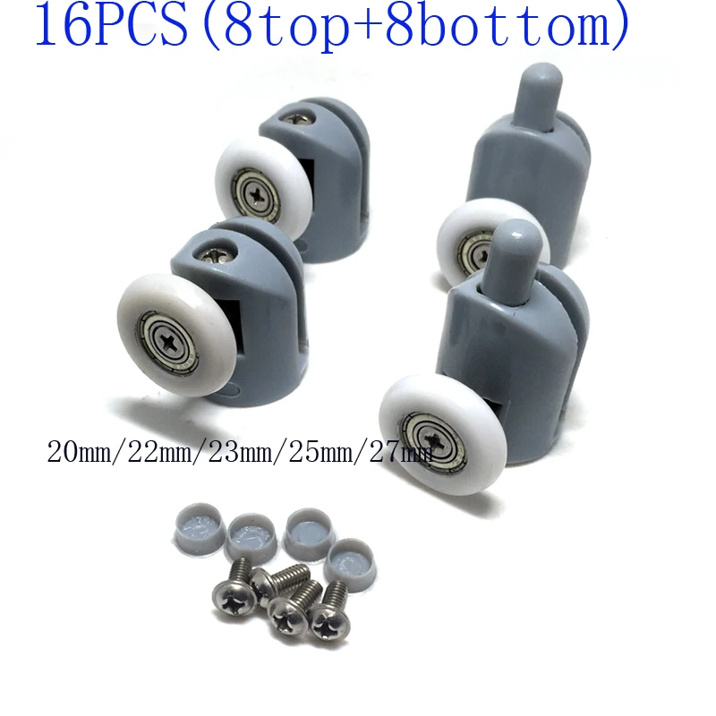 16* Shower Rooms Cabins Pulley &Shower Room Roller /Runners/Wheels/Pulleys (Diameter 20/22/23/25/27mm)
16* Shower Rooms Cabins Pulley &Shower Room Roller /Runners/Wheels/Pulleys (Diameter 20/22/23/25/27mm)