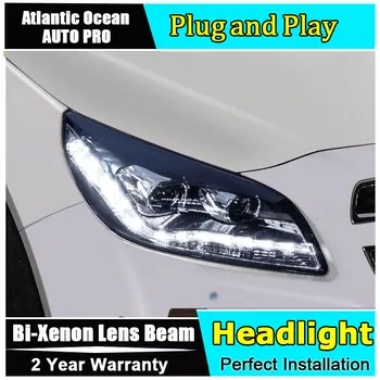 car styling For Chevrolet Malibu headlights 2012 2013 2014 For Malibu Bi-xenon led head lamps Double lens HID KIT led drl
car styling For Chevrolet Malibu headlights 2012 2013 2014 For Malibu Bi-xenon led head lamps Double lens HID KIT led drl