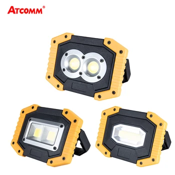 30W COB LED Portable Spotlight 400 Lumen Work Light USB Rechargeable 3 Modes Reflector Floodlights Outdoor Camping Lantern
30W COB LED Portable Spotlight 400 Lumen Work Light USB Rechargeable 3 Modes Reflector Floodlights Outdoor Camping Lantern