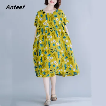 cotton vintage floral plus size women casual loose midi summer sun dress elegant clothes 2020 ladies dresses sundress
cotton vintage floral plus size women casual loose midi summer sun dress elegant clothes 2020 ladies dresses sundress
