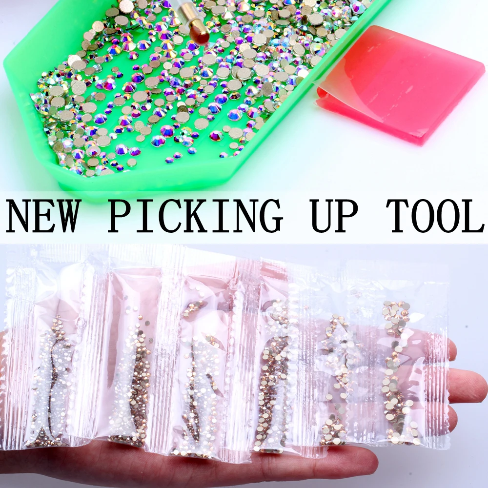 New Nail Glitter 6G 1500PCS SS3-SS10 Crystal Rhinestones AB Flat Back Nail Rhinestone 3D Nail Art Decoration DIY Tool Set
New Nail Glitter 6G 1500PCS SS3-SS10 Crystal Rhinestones AB Flat Back Nail Rhinestone 3D Nail Art Decoration DIY Tool Set
