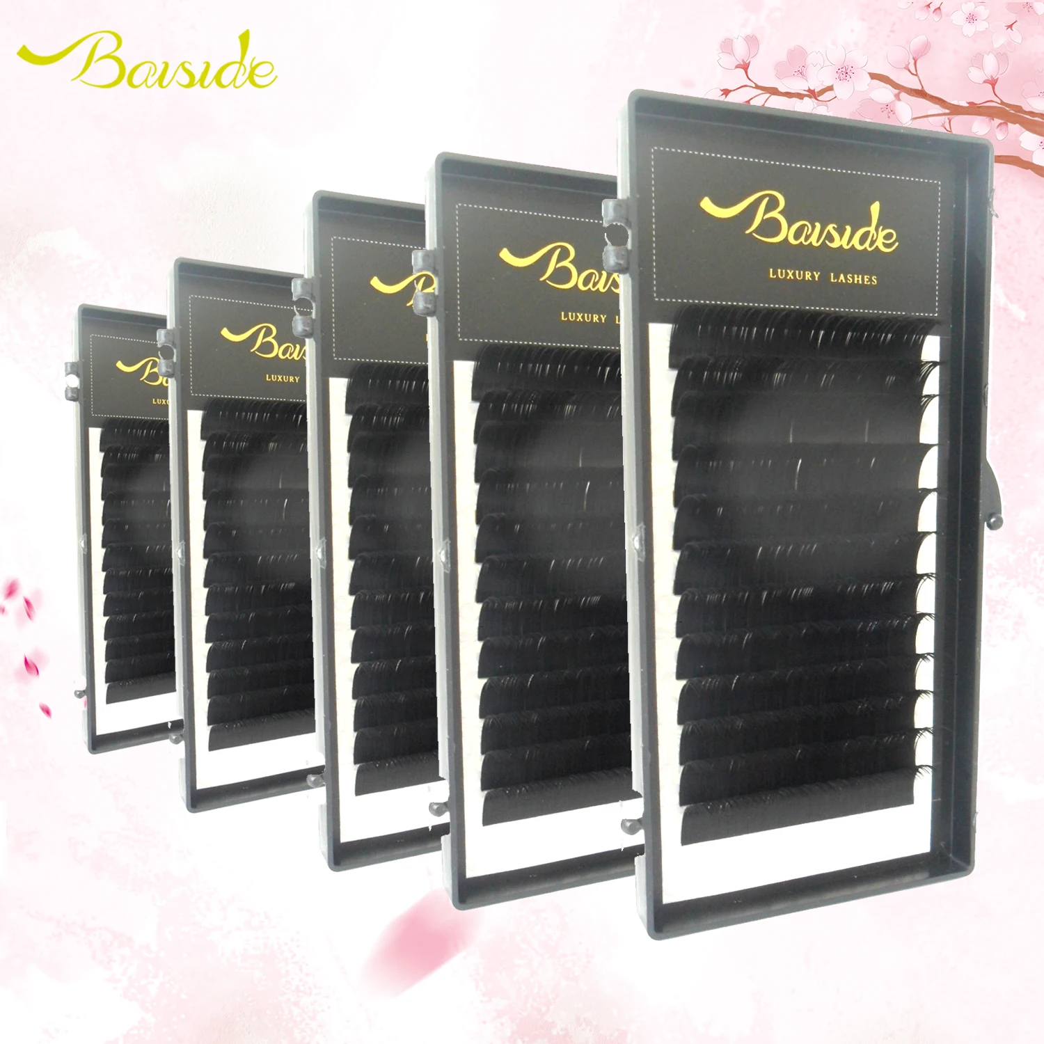 Baiside False Eyelash Extension 12 Lines/Tray Silk Soft Individual Eye lash Extensions C/D Curl Volume Lashes
Baiside False Eyelash Extension 12 Lines/Tray Silk Soft Individual Eye lash Extensions C/D Curl Volume Lashes