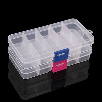 1pcs Box Storage Plastic Organizer Case Jewelry Adjustable Clear Craft Grid Compartment
1pcs Box Storage Plastic Organizer Case Jewelry Adjustable Clear Craft Grid Compartment