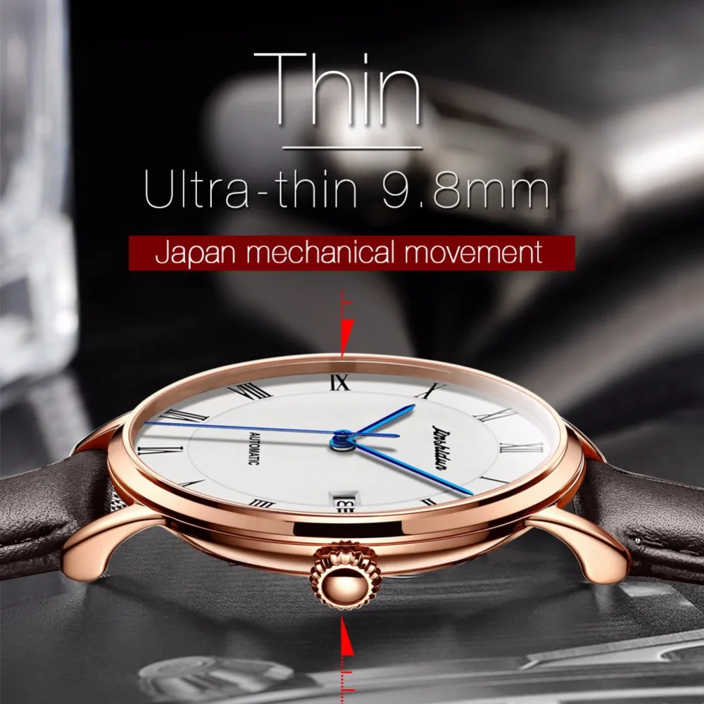 Automatic Watch Men date Luxury Leather Mechanical Watches men luxury brand fashion watch 2018 Relogio masculino bayan kol saati
Automatic Watch Men date Luxury Leather Mechanical Watches men luxury brand fashion watch 2018 Relogio masculino bayan kol saati