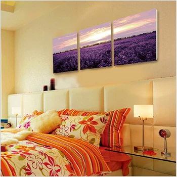 Lavender fields painting by numbers wall pictures for living room vintage home decor wall art Triptych canvas oil painting H507
Lavender fields painting by numbers wall pictures for living room vintage home decor wall art Triptych canvas oil painting H507