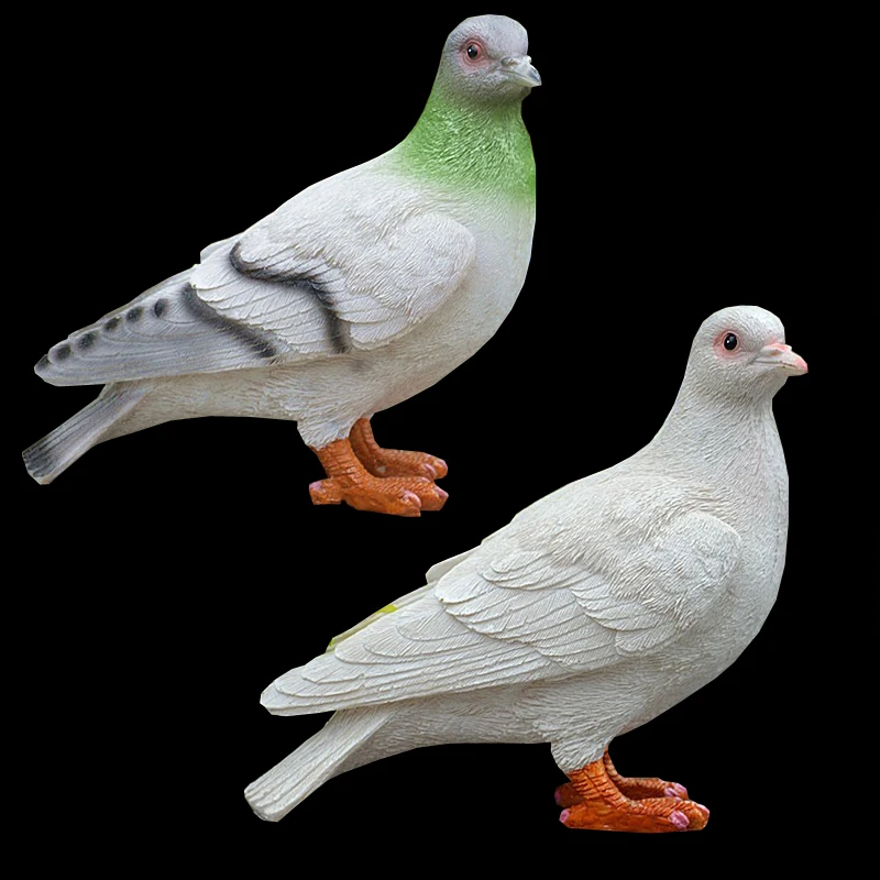 2 Pcs Doves Sculpture figurine ornament Animal Birds Statues Crafts Home Furnishing Garden Decorative White Pigeon
2 Pcs Doves Sculpture figurine ornament Animal Birds Statues Crafts Home Furnishing Garden Decorative White Pigeon
