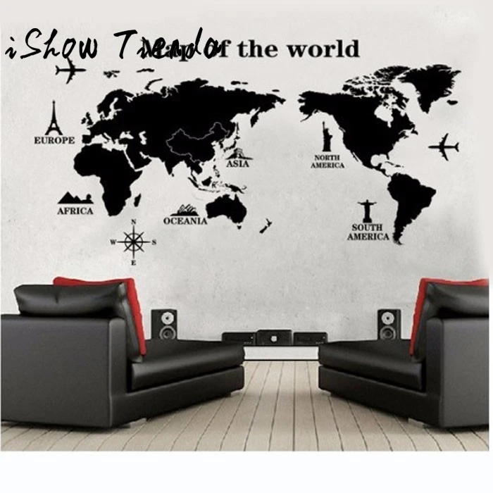 DIY World Map Removable Vinyl Quote Art Wall Sticker Decal Mural Decor Mapa Mundi Pegatinas De Pared Decoracion De Hogar
DIY World Map Removable Vinyl Quote Art Wall Sticker Decal Mural Decor Mapa Mundi Pegatinas De Pared Decoracion De Hogar