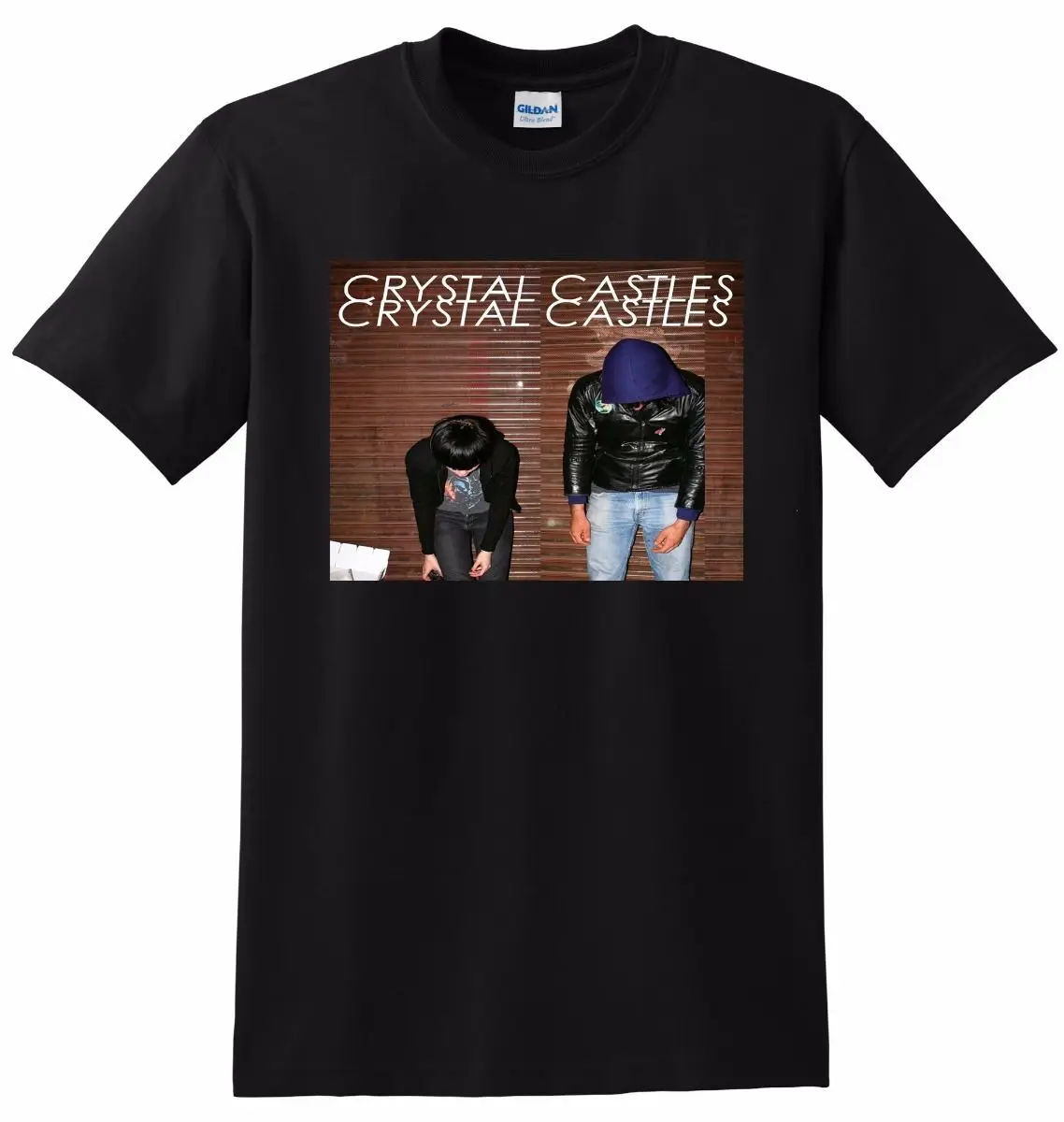 CRYSTAL CASTLES T SHIRT Self Titled Vinyl Cd Cover SMALL S LARGE or 3XL Mens 100% Cotton Short Sleeve Print T-SHIRT
CRYSTAL CASTLES T SHIRT Self Titled Vinyl Cd Cover SMALL S LARGE or 3XL Mens 100% Cotton Short Sleeve Print T-SHIRT