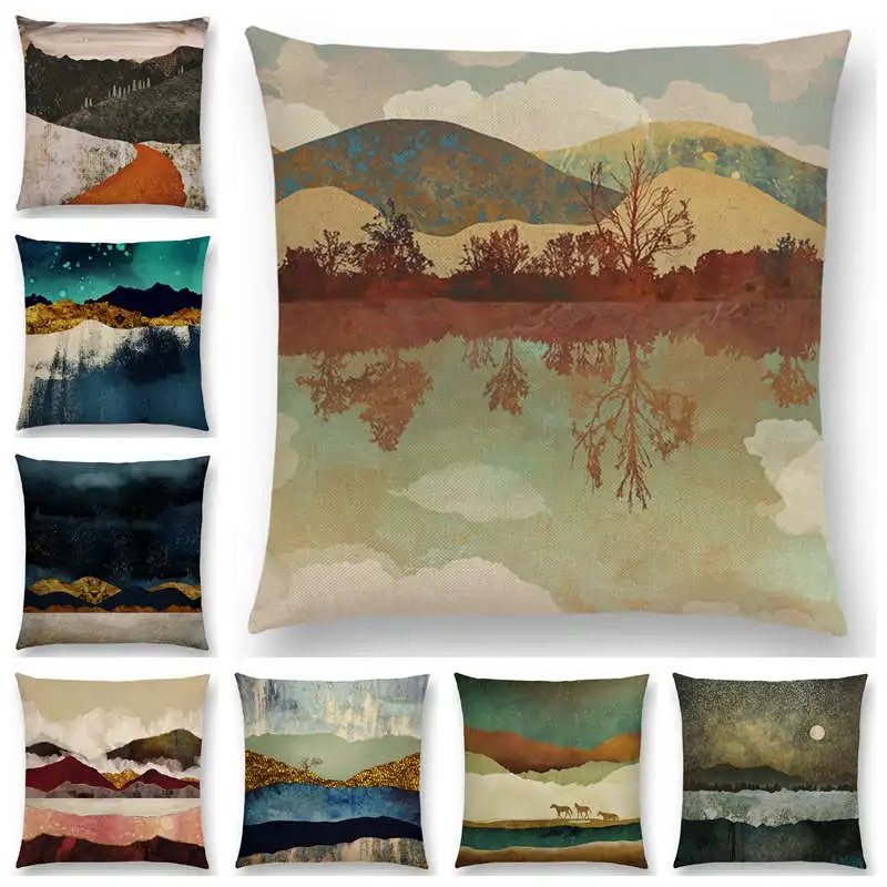 25 New Design Available Mountains Wilderness Cushion Cover Home Decor Sunrise Pillowcase
25 New Design Available Mountains Wilderness Cushion Cover Home Decor Sunrise Pillowcase
