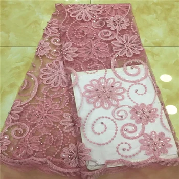 VILLIEA African Magenta African Lace Fabric 2018 High Quality African Tulle Lace Fabric Luxury Design With Beads Sequins 
VILLIEA African Magenta African Lace Fabric 2018 High Quality African Tulle Lace Fabric Luxury Design With Beads Sequins
