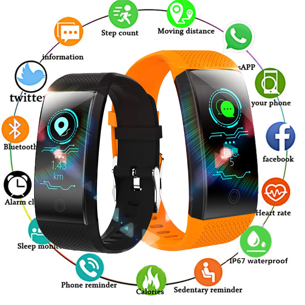 Fitness Bracelet Wristband Watch 3 Heart Rate Monitor Smart Band Sport Tracker IP67 Waterproof for Xiao mi IOS Android Phone
Fitness Bracelet Wristband Watch 3 Heart Rate Monitor Smart Band Sport Tracker IP67 Waterproof for Xiao mi IOS Android Phone