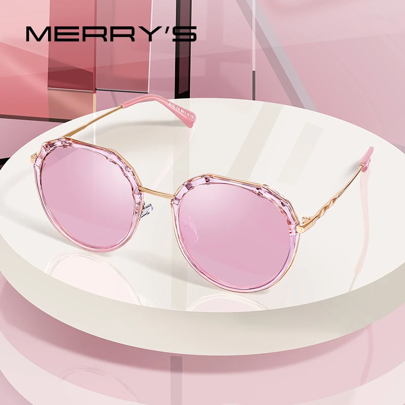 MERRYS DESIGN Women Luxury Brand Oval Polarized Sunglasses Ladies Fashion Trending Pink Sun glasses UV400 Protection S6330
MERRYS DESIGN Women Luxury Brand Oval Polarized Sunglasses Ladies Fashion Trending Pink Sun glasses UV400 Protection S6330