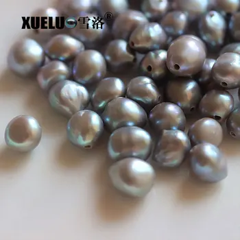 XUELUO 10pcs/pack 12-14mm Grey Large Baroque Irregular Natural Genuine Cultured Freshwater Big Hole Loose Pearl Beads DIY pearls
XUELUO 10pcs/pack 12-14mm Grey Large Baroque Irregular Natural Genuine Cultured Freshwater Big Hole Loose Pearl Beads DIY pearls