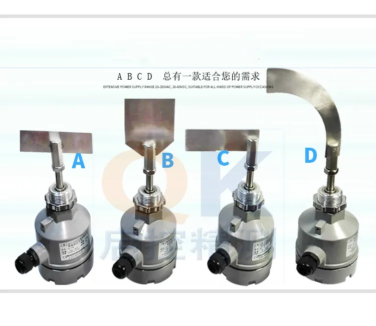 The rotary material level switch, the lengthening rod object detector and the industrial limit sensor. Screw thread installation
The rotary material level switch, the lengthening rod object detector and the industrial limit sensor. Screw thread installation