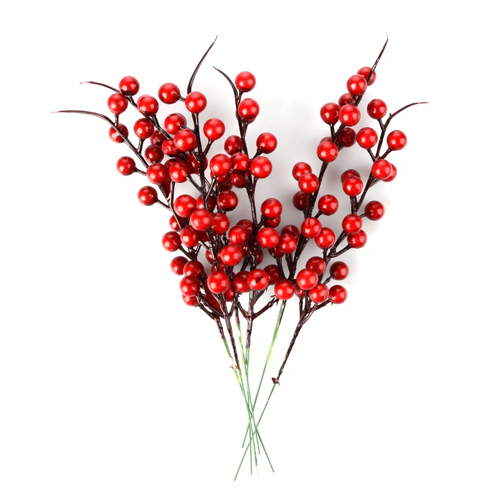10Pcs Artificial Home Pine Cone Red Berry Bouquet Flower Branch Christmas Decoration Wedding Party Decor Festive Supplies 26cm
10Pcs Artificial Home Pine Cone Red Berry Bouquet Flower Branch Christmas Decoration Wedding Party Decor Festive Supplies 26cm