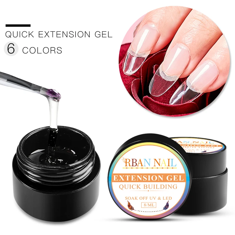 RBAN NAIL 8ml Poly Nail Gel For Nails Extension Builder Primer Manicure Set Quick Poly Extension UV Gel Nail Art Poly Extension
RBAN NAIL 8ml Poly Nail Gel For Nails Extension Builder Primer Manicure Set Quick Poly Extension UV Gel Nail Art Poly Extension
