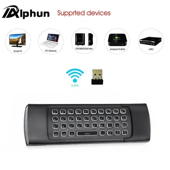Alphun MX3 Backlight 2.4G Wireless Keyboard Controller Remote Control Air Mouse for Smart Android TV Box mini PC HTPC Projector
Alphun MX3 Backlight 2.4G Wireless Keyboard Controller Remote Control Air Mouse for Smart Android TV Box mini PC HTPC Projector