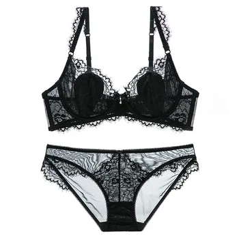 Fashion Bra Lace Comfortable Breathable Sexy Underwear Ultra Thin Bra Set Lace Underwear Women Bra Panties Set for Plus size
Fashion Bra Lace Comfortable Breathable Sexy Underwear Ultra Thin Bra Set Lace Underwear Women Bra Panties Set for Plus size