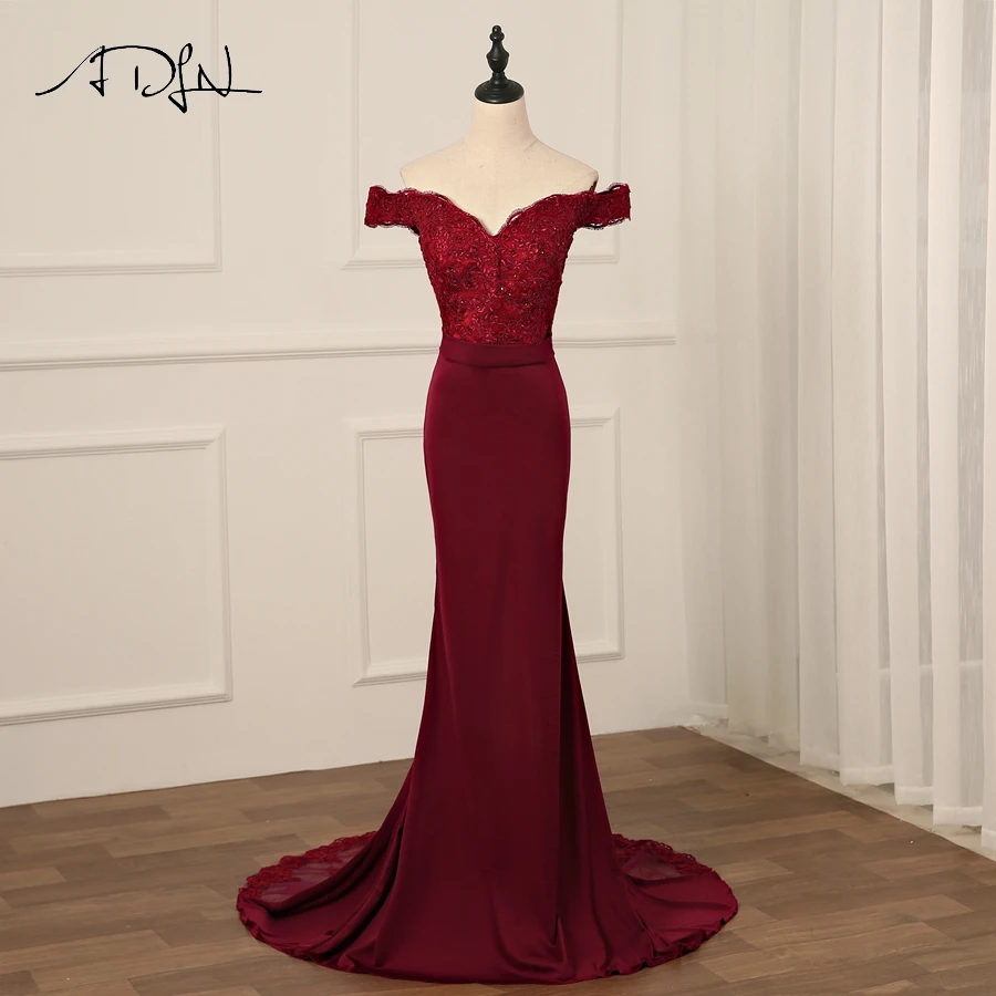 ADLN Sexy Burgundy Evening Dress Backless Long Evening Dresses Mermaid Lace Beading Bride Banquet Party Prom Dress
ADLN Sexy Burgundy Evening Dress Backless Long Evening Dresses Mermaid Lace Beading Bride Banquet Party Prom Dress
