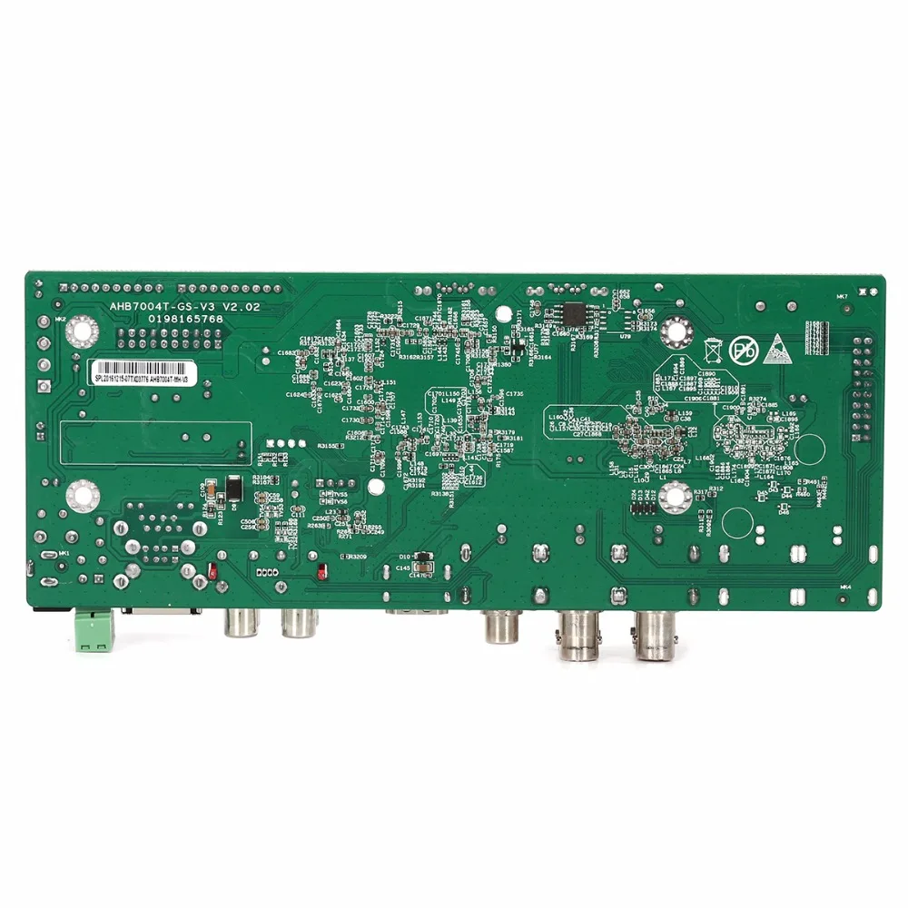 AZISHN HD 4CH 1080P AHD DVR в реальном времени безопасности H.264 TVI CVI аналоговый IP 5 1 гибридный