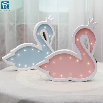 Wooden Swan Led Night Light Children Room Wall Decoration Kids Bedside Nordic Style Cartoon Wall Lamp Enfant Bedroom Home
Wooden Swan Led Night Light Children Room Wall Decoration Kids Bedside Nordic Style Cartoon Wall Lamp Enfant Bedroom Home
