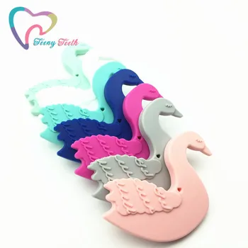 Teeny Teeth 20 PCS Baby Accessories Silicone Swan Food Grade Silicone Teether Pendants Jewelry Baby DIY Jewelry Nursing Pendant
Teeny Teeth 20 PCS Baby Accessories Silicone Swan Food Grade Silicone Teether Pendants Jewelry Baby DIY Jewelry Nursing Pendant