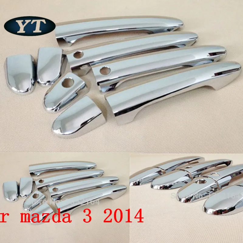 Auto door handle trim moulding for Mazda 3 2014 2015-2017 passive car,ABS chrome,free shipping
Auto door handle trim moulding for Mazda 3 2014 2015-2017 passive car,ABS chrome,free shipping