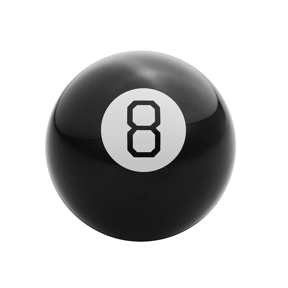 Black 8 Magic Predict Ball Fun Spherical Magic Educational Learning Toys for Kid Children Magic Tricks Classic Toys
Black 8 Magic Predict Ball Fun Spherical Magic Educational Learning Toys for Kid Children Magic Tricks Classic Toys