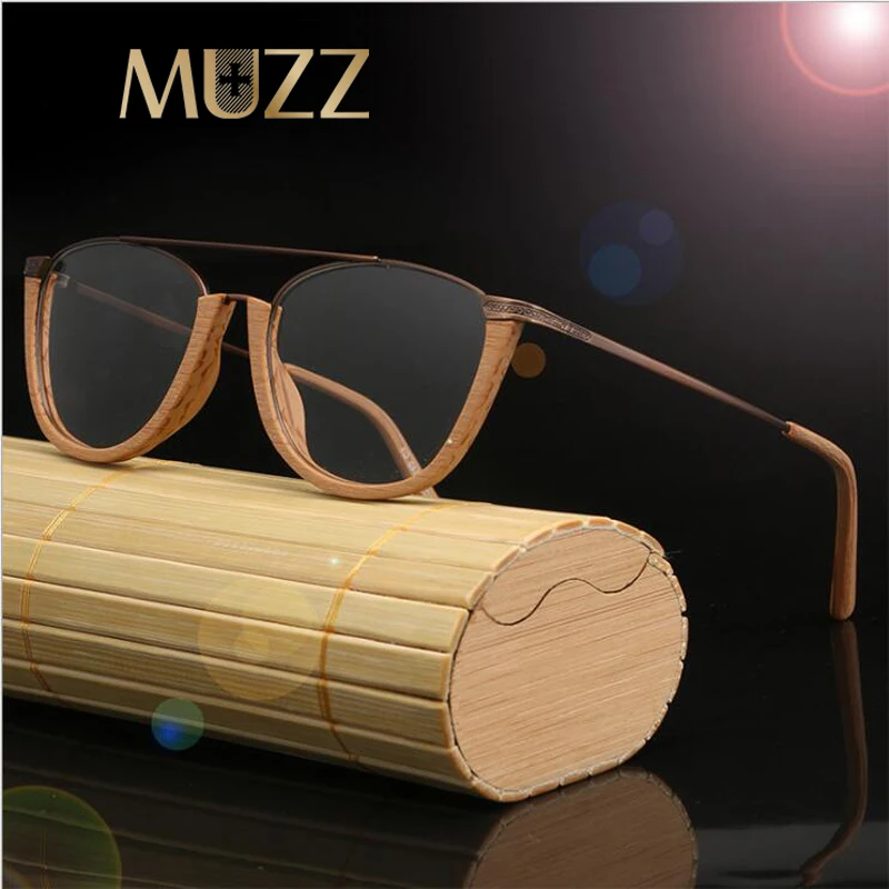 MUZZ Glasses Frame Wood Optical Glasses For Unisex Wooden Temple Frame Semi Rimless Eyeglasses Acetate Frames Men Spectacles
MUZZ Glasses Frame Wood Optical Glasses For Unisex Wooden Temple Frame Semi Rimless Eyeglasses Acetate Frames Men Spectacles