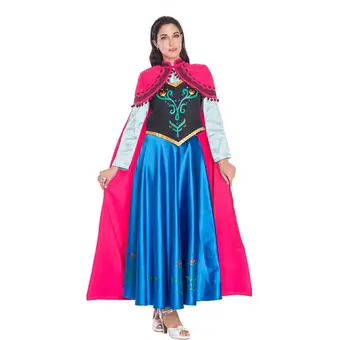The Princess Anna Cosplay Costume Halloween Stage Women Children Party Costume Gift Drop Ship
The Princess Anna Cosplay Costume Halloween Stage Women Children Party Costume Gift Drop Ship