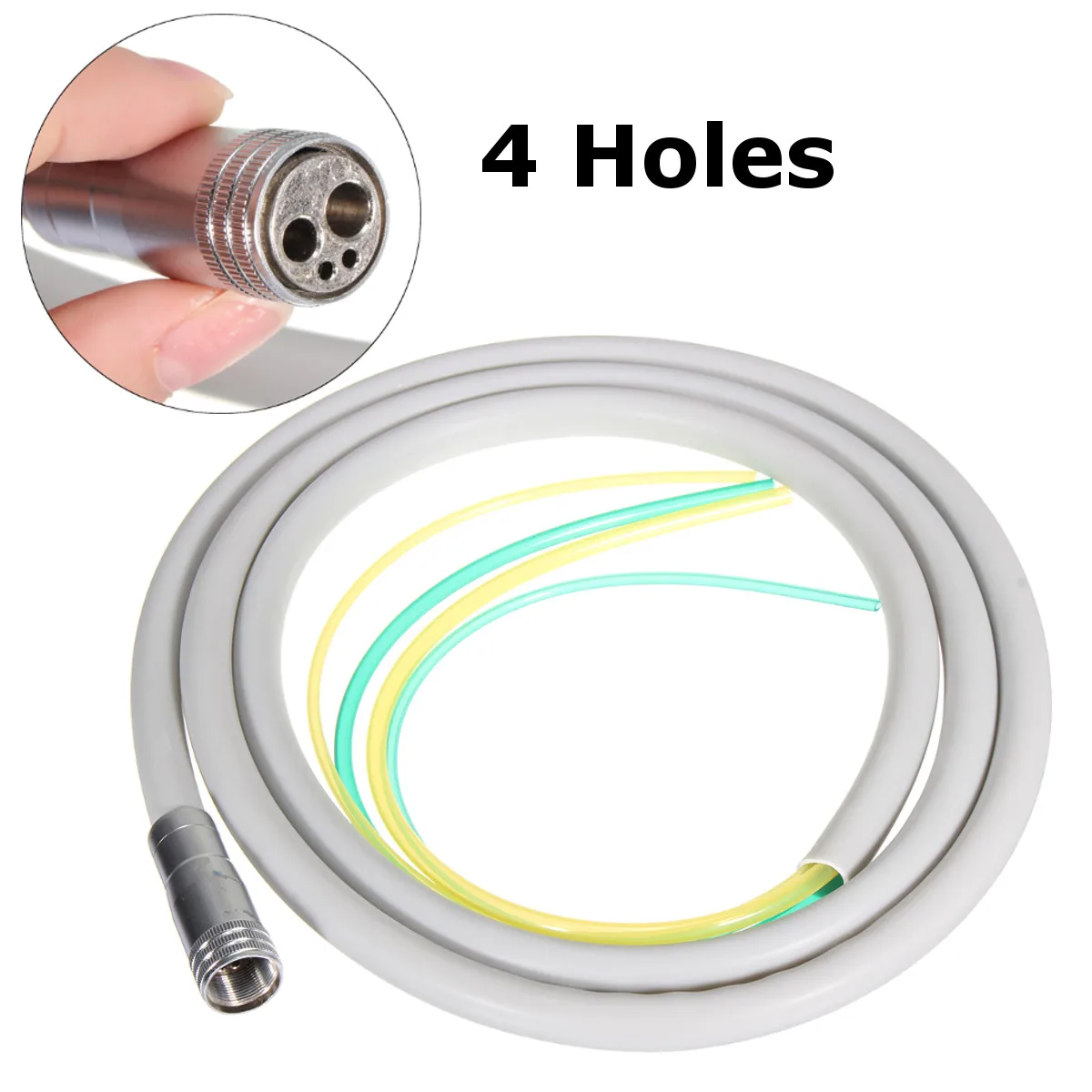 1PC Dental 4 Holes Handpiece Hose Tube with Connector for High Speed Handpiece Dentistry Material Dental Tool
1PC Dental 4 Holes Handpiece Hose Tube with Connector for High Speed Handpiece Dentistry Material Dental Tool