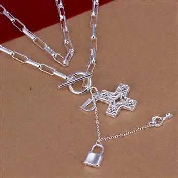 Wholesale fashion jewelry Necklace , 925 Silver Necklace . Nice Jewelry. Good Quality N190
Wholesale fashion jewelry Necklace , 925 Silver Necklace . Nice Jewelry. Good Quality N190