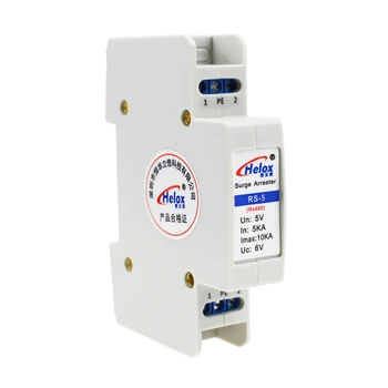 Rail RS485 Signal Lightning Protection Device CAN Signal Lightning Arrester PLC Control Signal Surge Protector
Rail RS485 Signal Lightning Protection Device CAN Signal Lightning Arrester PLC Control Signal Surge Protector