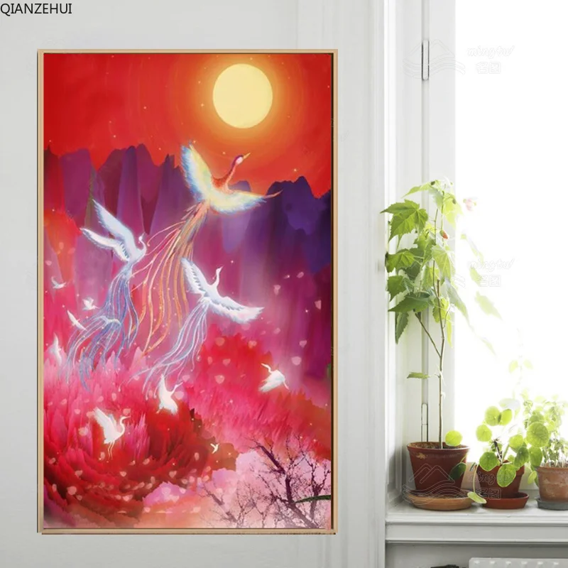 QIANZEHUI,DIY 5D European Flying Phoenix Diamond Embroidery,Round Diamond Full Diamond painting cross stitch,needlework
QIANZEHUI,DIY 5D European Flying Phoenix Diamond Embroidery,Round Diamond Full Diamond painting cross stitch,needlework