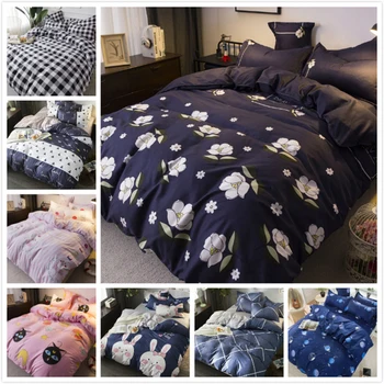 Village Style Flower Pattern AB Side Duvet Cover 3/4 pcs Bedding Set Adult Kids Child Bed Linen Single Twin Full Queen King Size
Village Style Flower Pattern AB Side Duvet Cover 3/4 pcs Bedding Set Adult Kids Child Bed Linen Single Twin Full Queen King Size