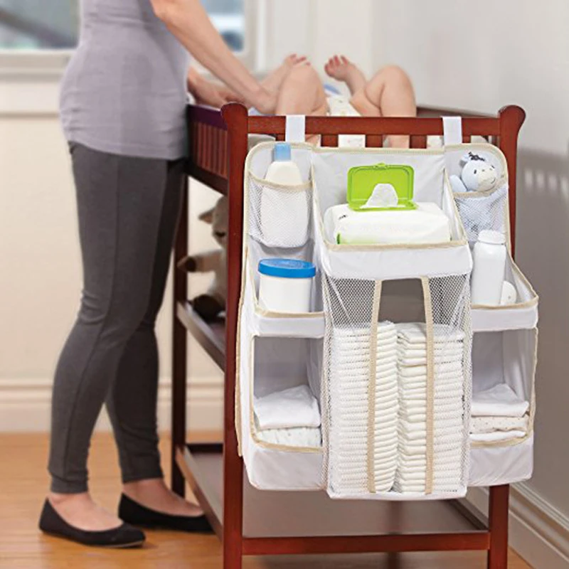 Multipurpose Crib Baby Bed Hanging Bag Portable Waterproof Diapers Bedside Organizer Bed Bumper Cradle Bag Bedding Accessories
Multipurpose Crib Baby Bed Hanging Bag Portable Waterproof Diapers Bedside Organizer Bed Bumper Cradle Bag Bedding Accessories