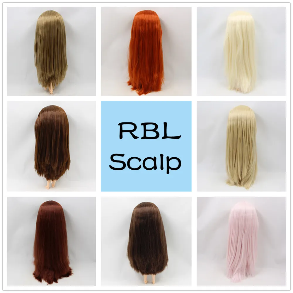 RBL Scalp 1/6 Blyth Doll Wigs including the hard endoconch dome with bang/no bangs fringe soft straight hair Series 1
RBL Scalp 1/6 Blyth Doll Wigs including the hard endoconch dome with bang/no bangs fringe soft straight hair Series 1
