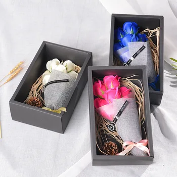 Europe Style Handmade Elegant Fake Rose Flower Box Artificial Flowers Bouquet For Valentine's Day Mother's Day Gift
Europe Style Handmade Elegant Fake Rose Flower Box Artificial Flowers Bouquet For Valentine's Day Mother's Day Gift